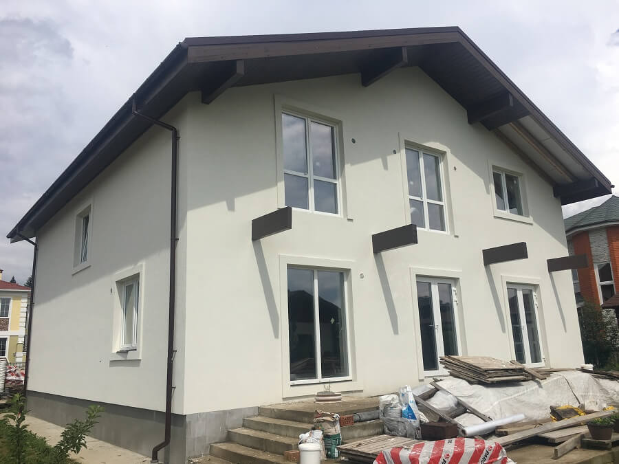 Утепление фасада дома снаружи в Жлобине